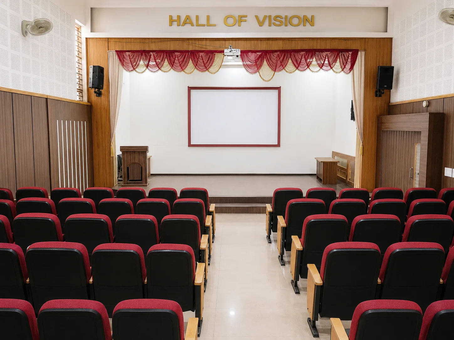 Hall of Vision auditorium at GIMS